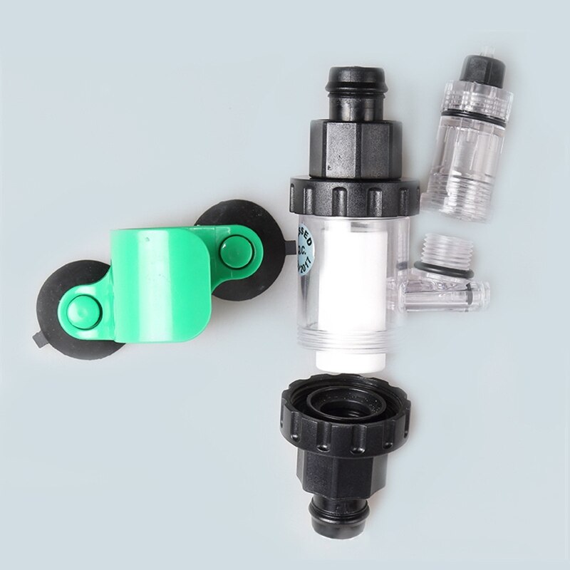 Intense Atomic Inline Aquarium CO2 Diffuser Enhanced Dissolution with Bubble Counter Integrated Check Valves for Fish Tank