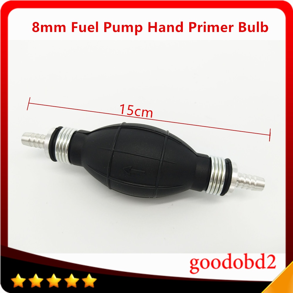 8mm Diesel Fuel Pump Hand Primer Bulb All FuelsbLength For Cars Ship Boat Marine Fuel Pump Primer Bulb Hand Primer Pump