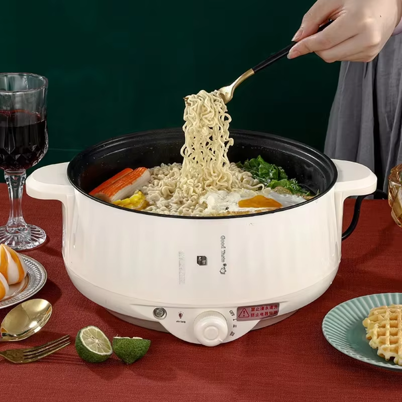 Kleine huishoudelijke elektrische kookpot elektrische hete pot geïntegreerde pot elektrische hete pot multifunctionele rijstkoker roerbak po