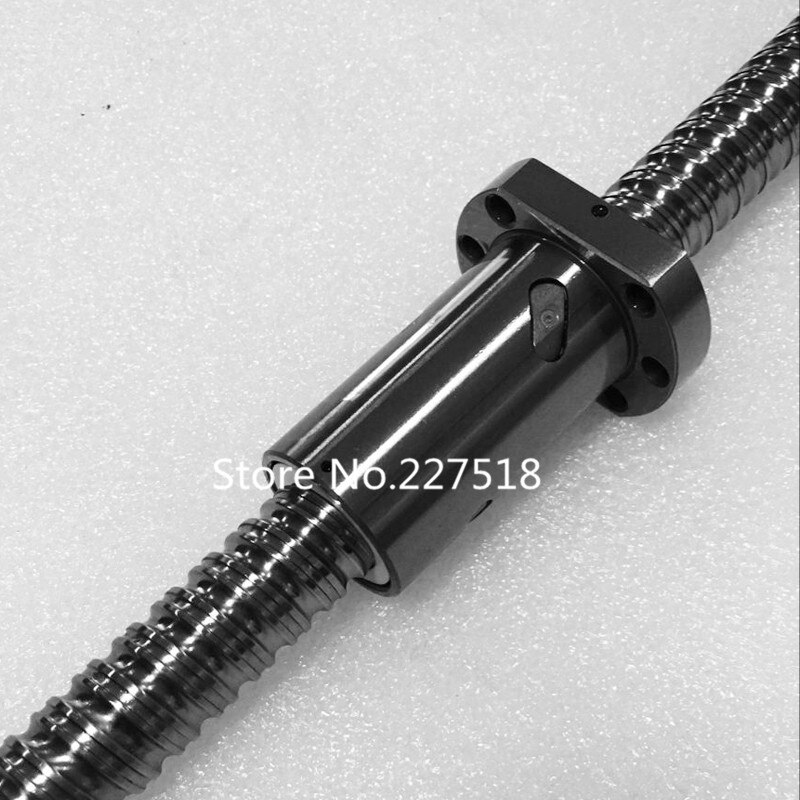 Ball Screw Rolled C7 ballscrew SFU2510 800mm 900 1000 BK20 BF20 End Machined CNC with SFU2510 Ballnut Ball Screw