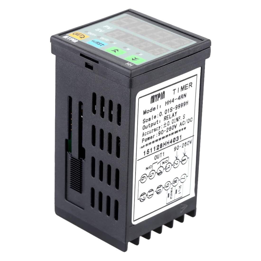 Temporizador LED Digital MYPIN 90-260V CA/CC, contador de tiempo de cuenta atrás para uso Industrial, al mejor precio
