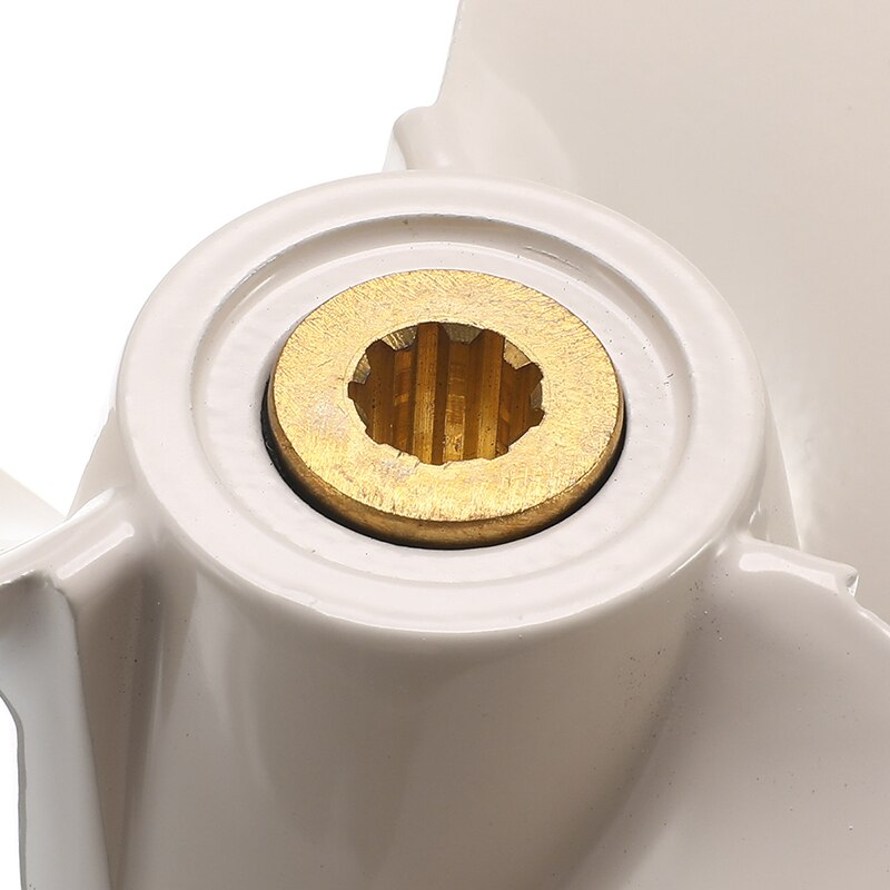 Båtmotor utombordare propellrar marines aluminiumlegering utombordare marina propeller tre blad tillbehör