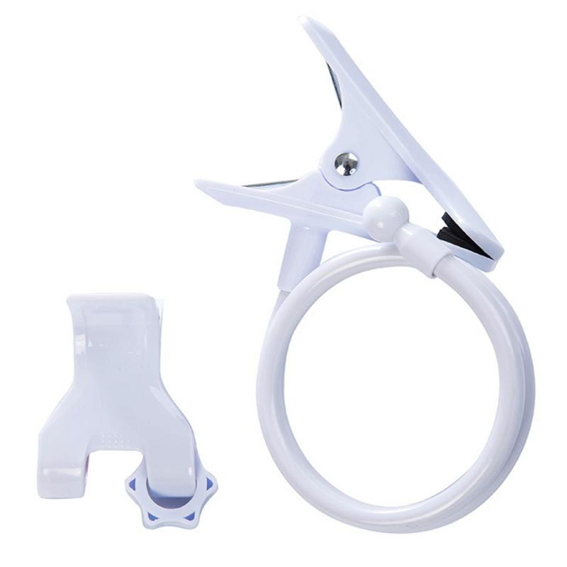 Universal perezoso teléfono móvil del soporte del sostenedor del Clip de escritorio Flexible Mesa soporte de Clips Flexible perezoso teléfono móvil soporte de escritorio