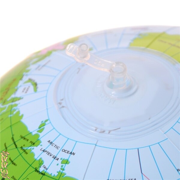 40CM Early Education Inflatable Earth World Geographic Globe Map Balloon Toy Beach Ball