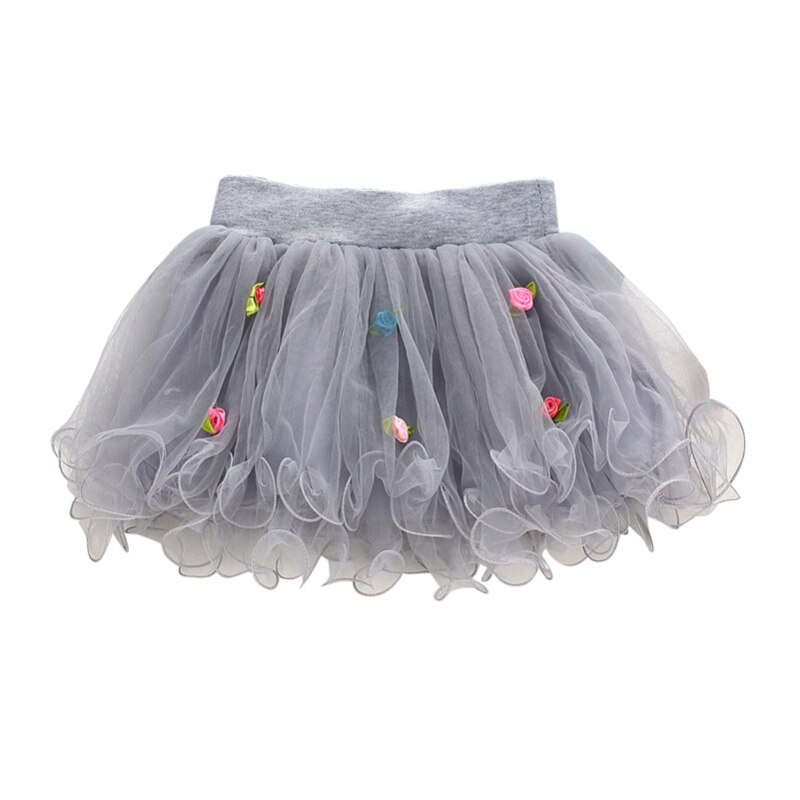 Jupe Tutu Rose pelucheuse pour petites filles | Robe de bal de fête, couleur unie, motif princesse, Tulle, Mini, 1-4ans, offre spéciale
