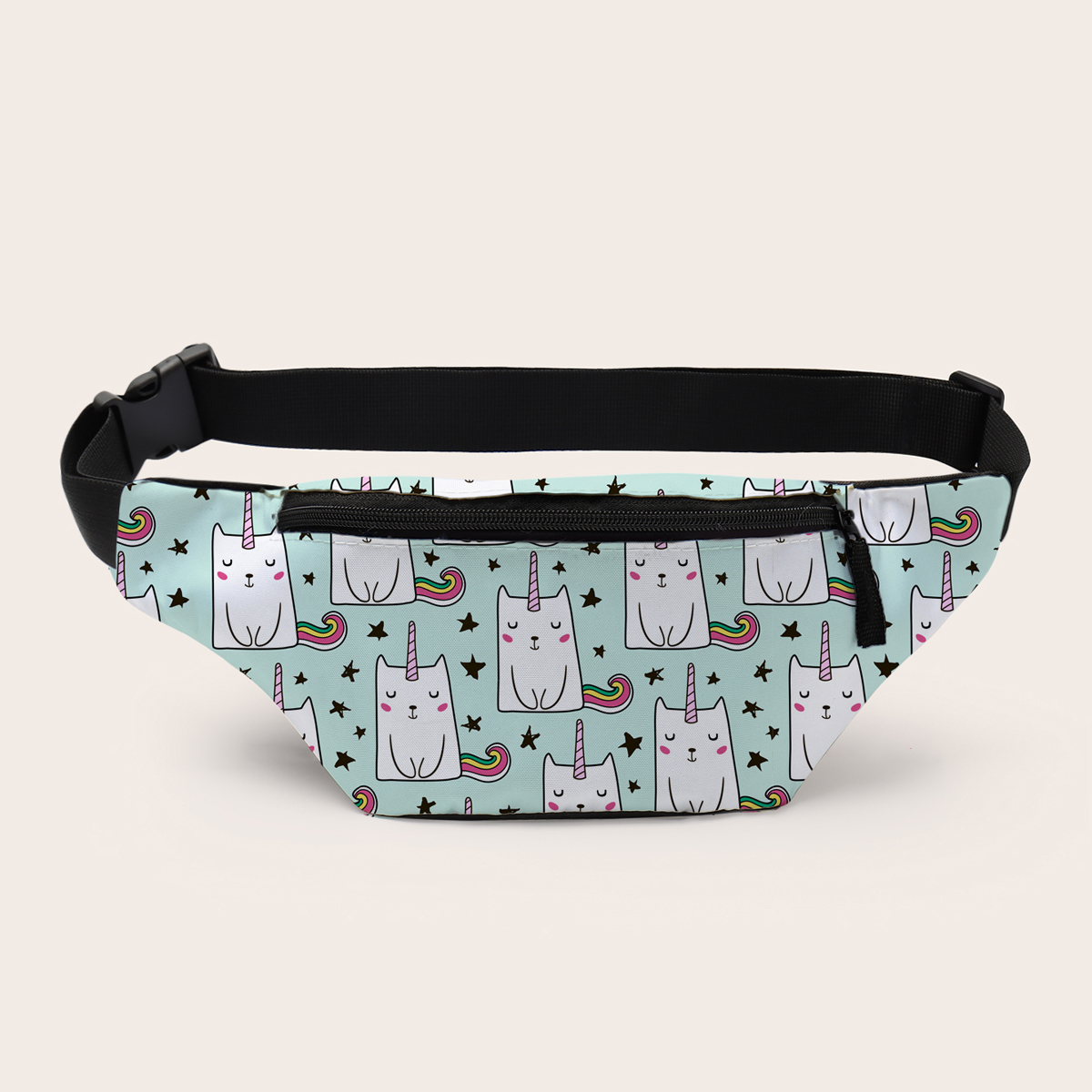 Deanfun 3D impression mignon licorne taille sacs étoile Fanny Pack femmes ceinture sac voyage 18013: Default Title