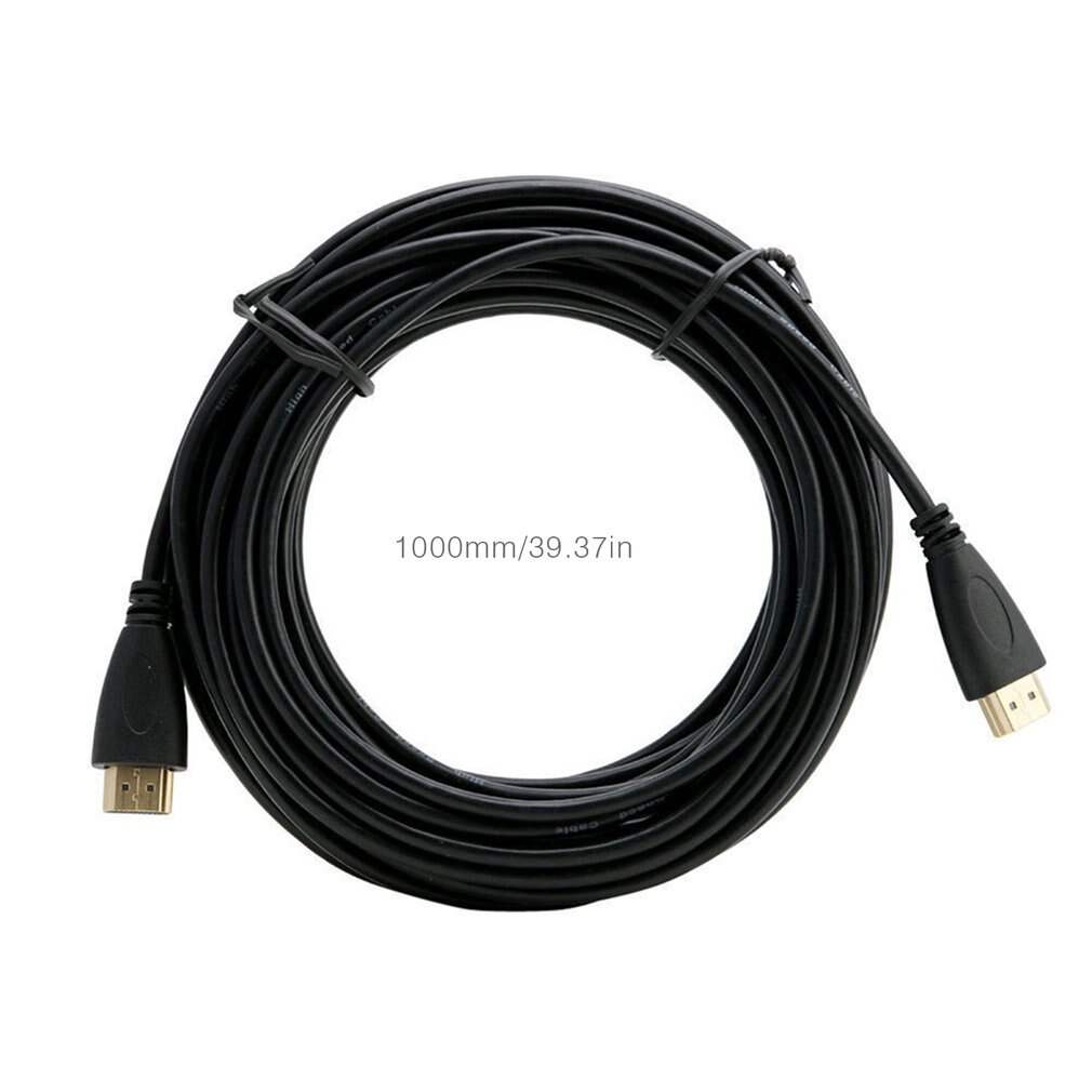 HDMI KABEL Für BLURAY 3D DVD Für PS3 HDTV XBOX LCD HD TV 1080P Vergoldete Stecker 3D 1080P Männlichen zu Männlichen: 1M