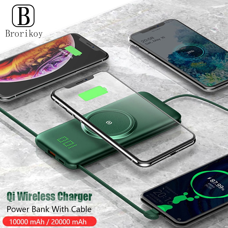 10000 mah multifunctionele lijnoplader po slanke mobiele power draagbare externe batterijlader voor iphone samsung xiaomi