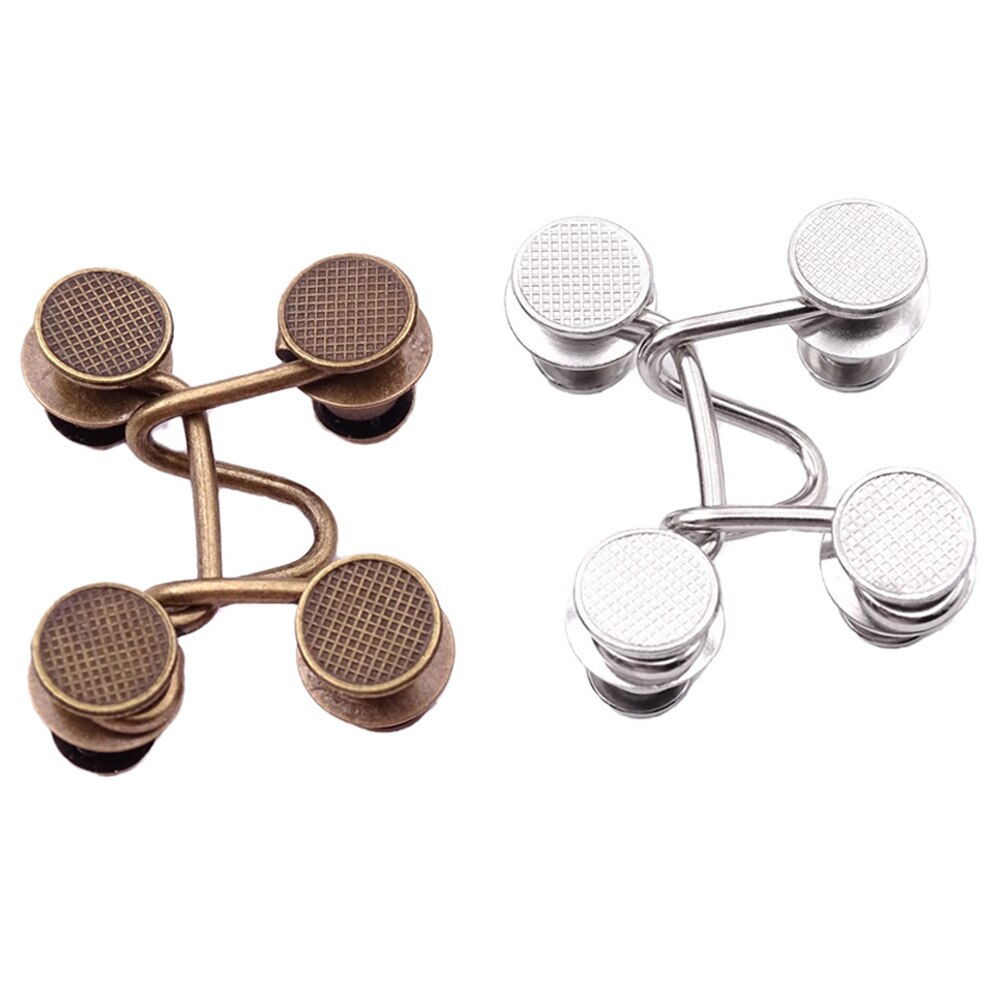 20Pcs Taille Gesp Extender Set Diy Naaien Gereedschap Expansie Verstelbare Jean Knop Broek Duurzaam Herbruikbare Tailleband Rokken