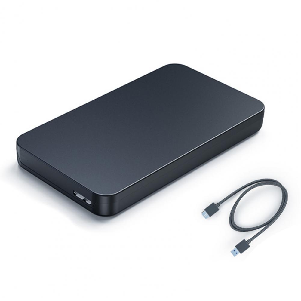 Custodia per adattatore per disco rigido USB 3.0 da 4TB custodia per HDD SSD SATA da 2.5 pollici scatola Mobile esterna ad alta velocità da 480M/5Gbps per PC portatile