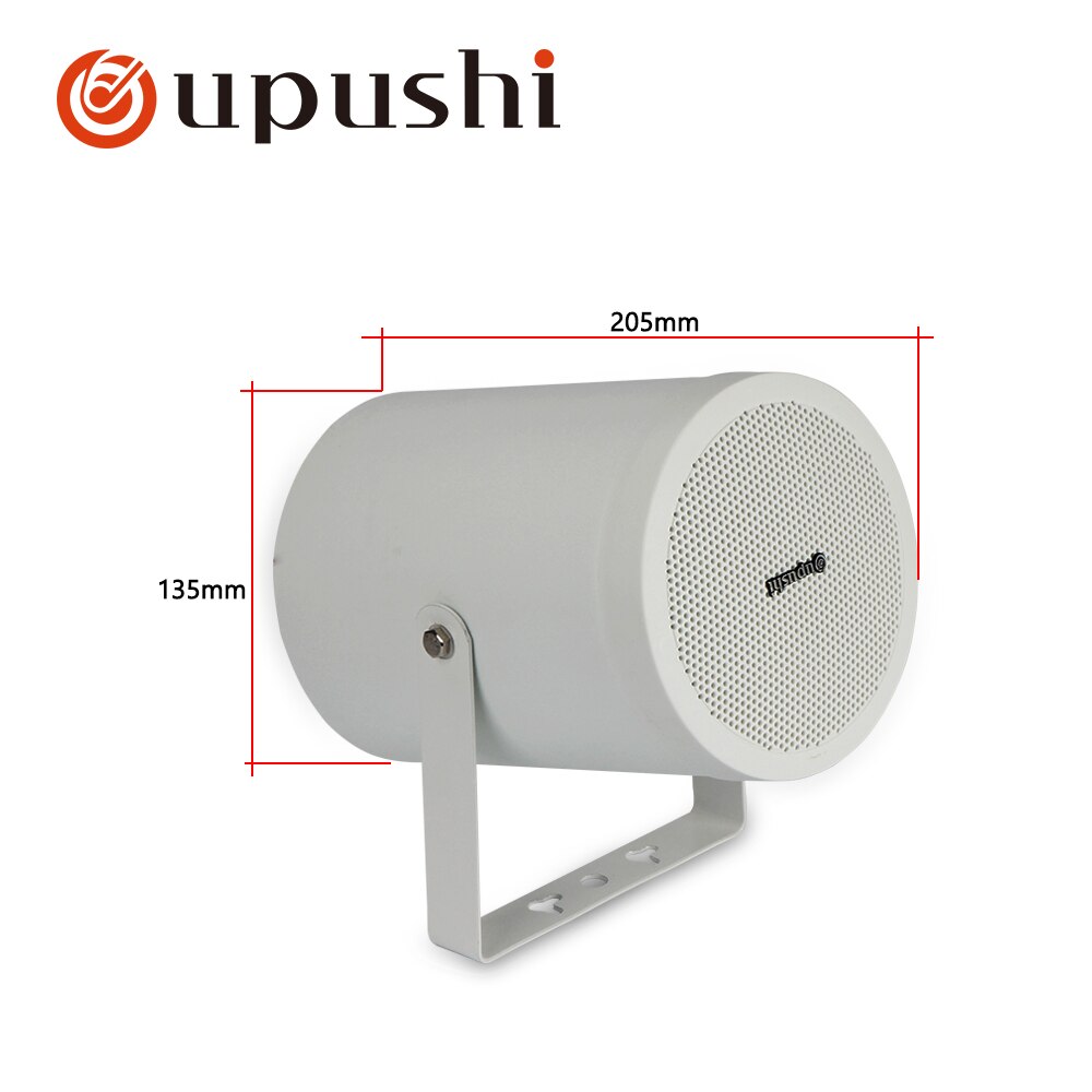 Oupushi CT-405 5-10 W 180 Rotatie HiFi Speaker Behulp voor PA Systeem en Winkelen Center Achtergrond Muziek System