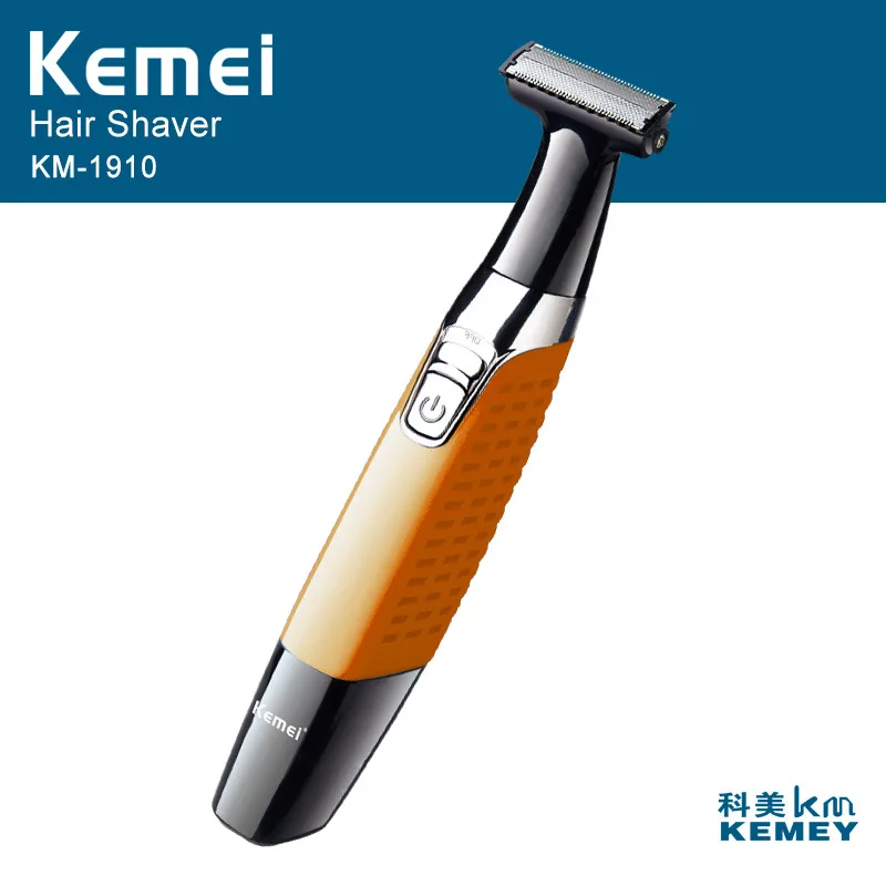 Kemei Herren Elektro rasierer Körper Gesicht Elektro rasierer für Männer Stoppel Trimmer Bart Rasier kante Trimmer Kopfs ch neider zurück