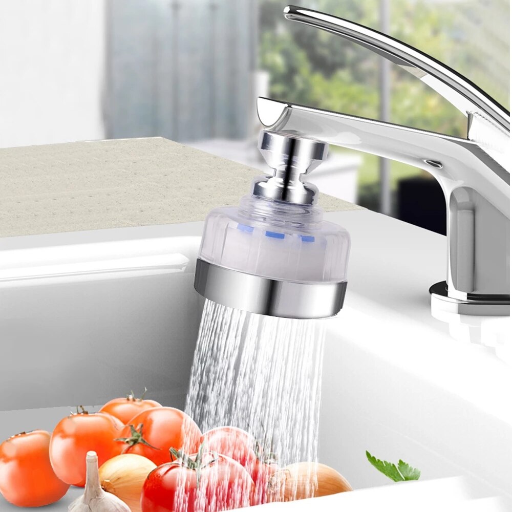 360 Degree Rotation Water Saving Kitchen Faucet Sp... – Grandado