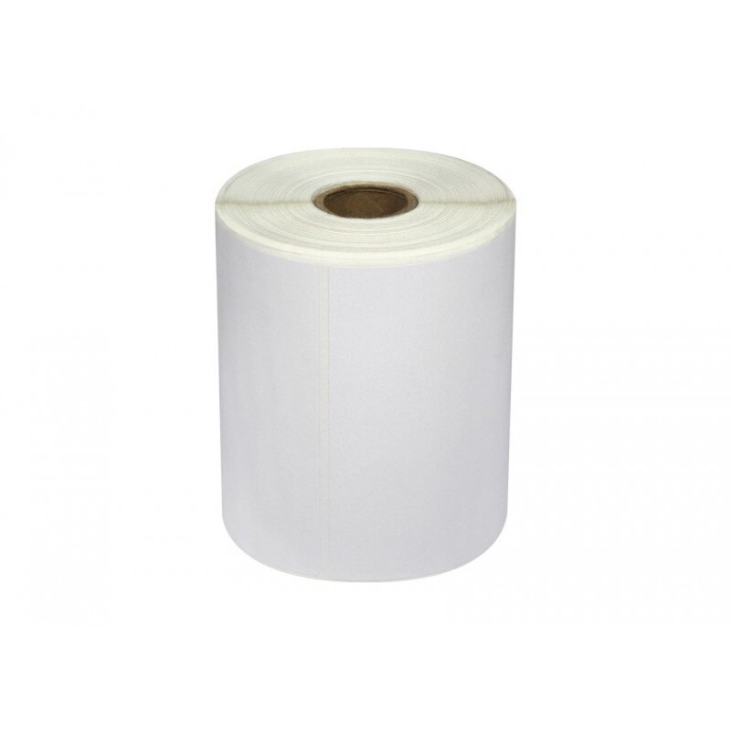Compatible ZEBRA 101.5mm x 76.2mm 500 ETIQUETAS TERMICAS BLANCAS PERFORADAS 800264-305 880239-076D 800294-305 3006320 880191-076