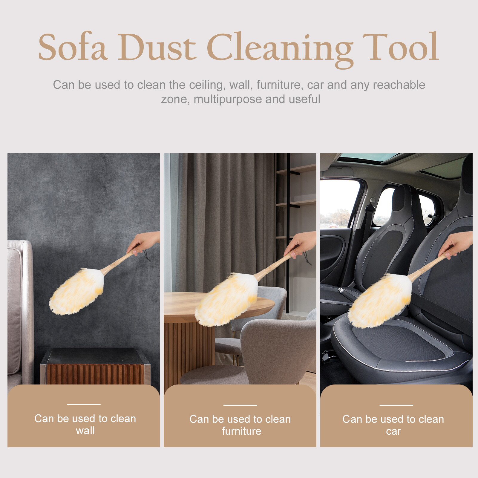 Home Dust Sweeping Tool Cleaning Duster Dust Cleaner Furniture Maintaining Duster