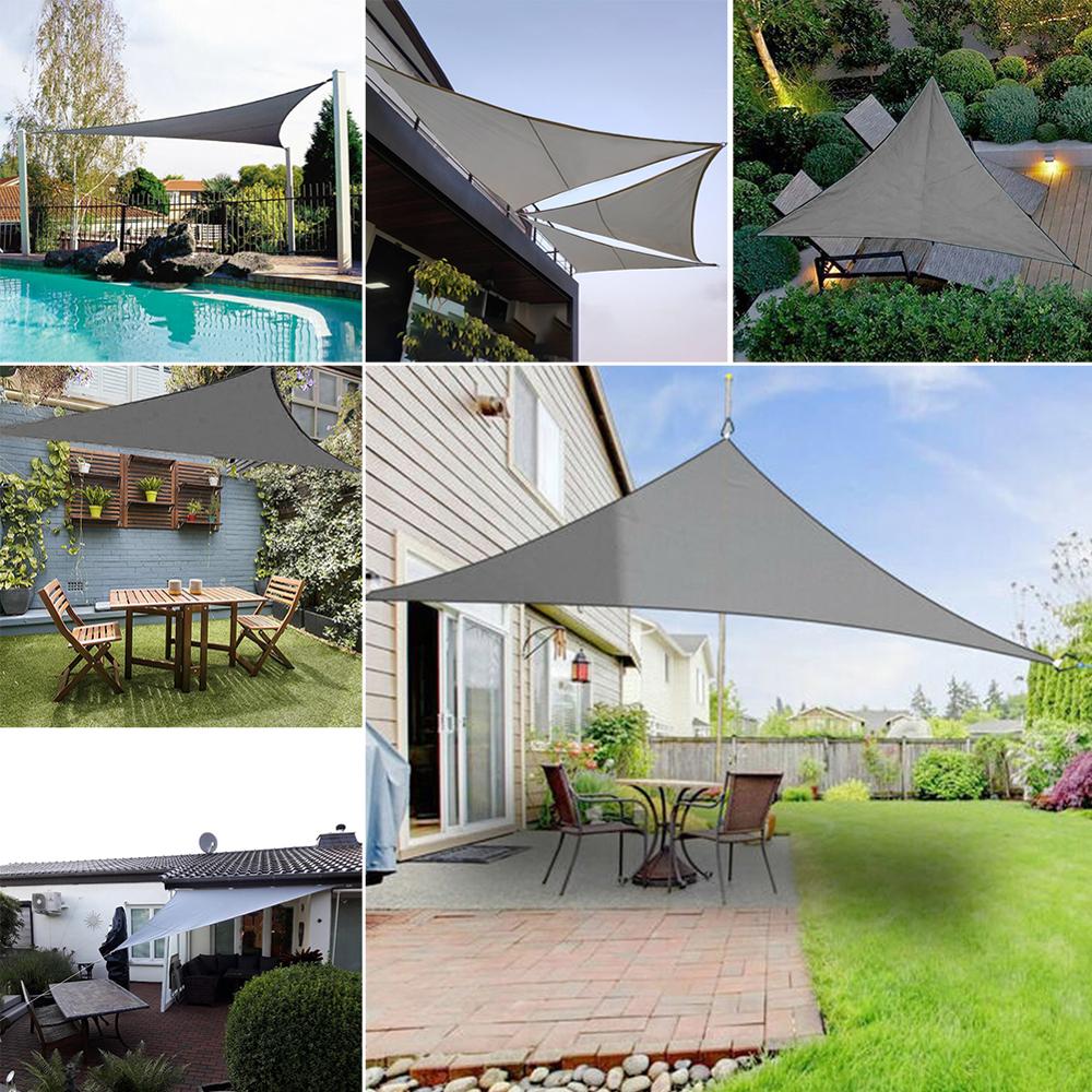 Outdoor Canopy Picnic Mat Canopy Garden Patio Waterproof Sun Shelter Sunshade Protection Shade Sail Awning Camping Shade Cloth