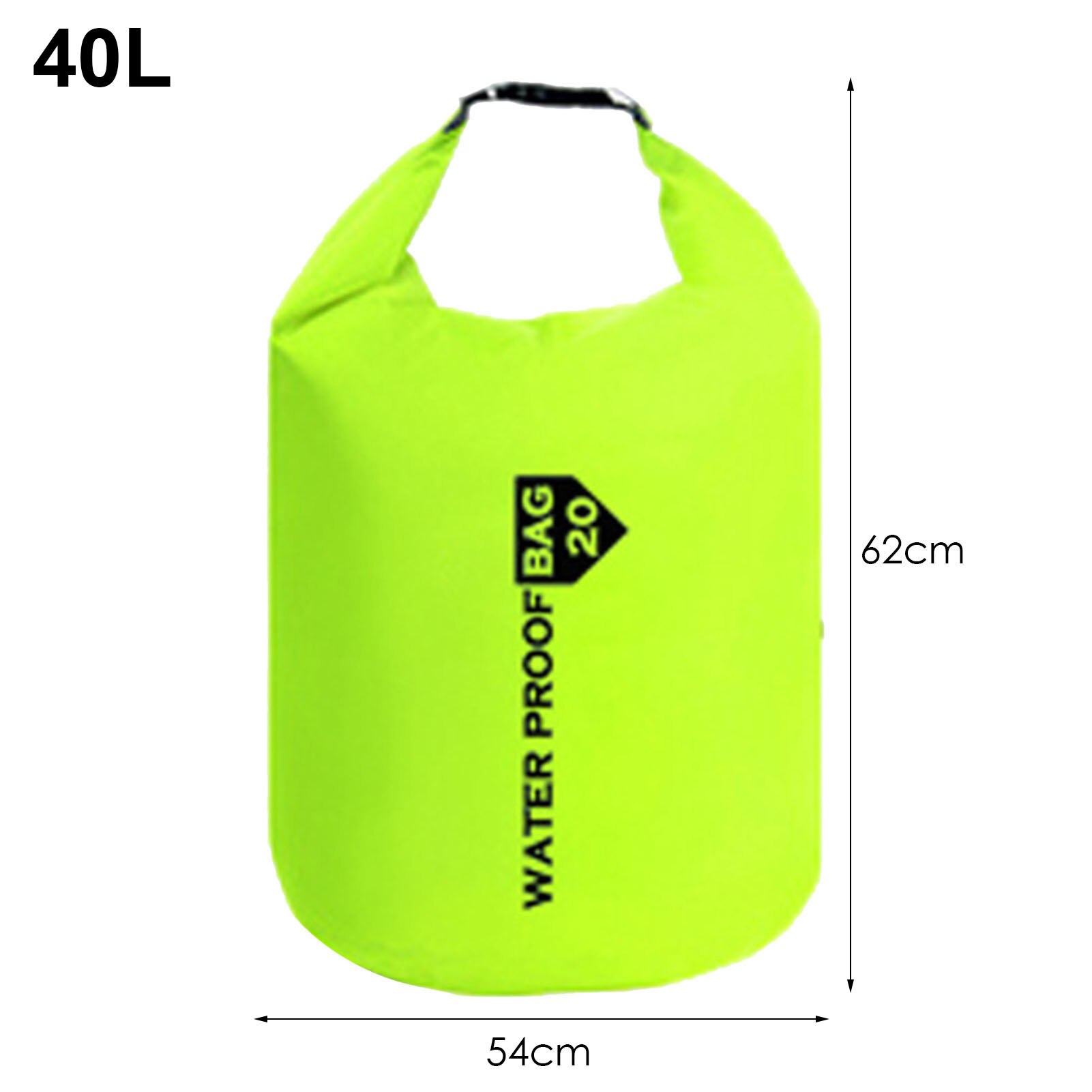 Outdoor Waterproof Dry Bag 10L 40L 70L Camo Water Diving Foldable Man Women Beach Swimming Floating Bag Raft Ocean Backpack Here