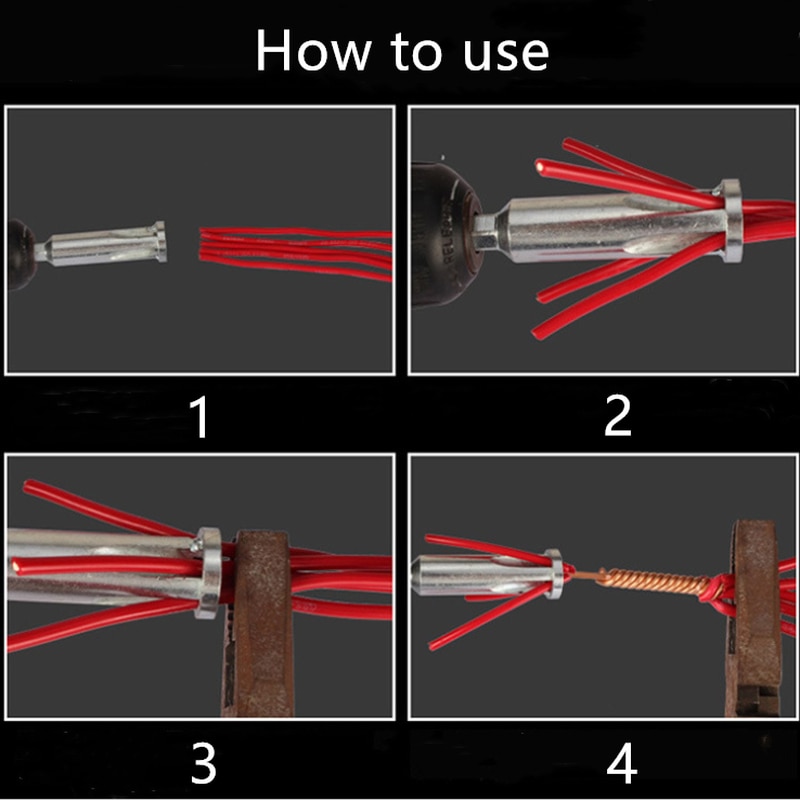 Electrical Twist Connector Electrical Line Device Cable Wire Stripper Universal Automatic Automatic Stripping Doubling Machine