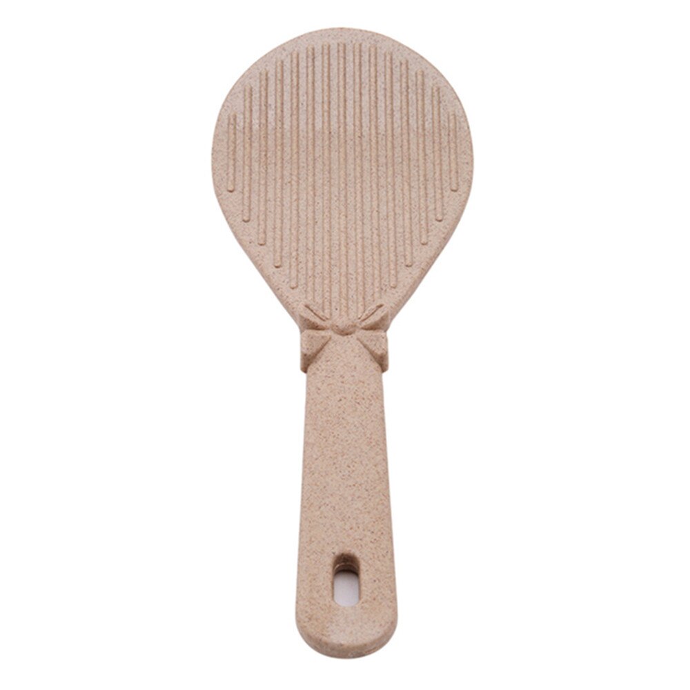 Ellenmar moderna cocina de comida cuchara de arroz con lindo Bowknot decorado trigo huele a cena cucharillas accesorios de cocina