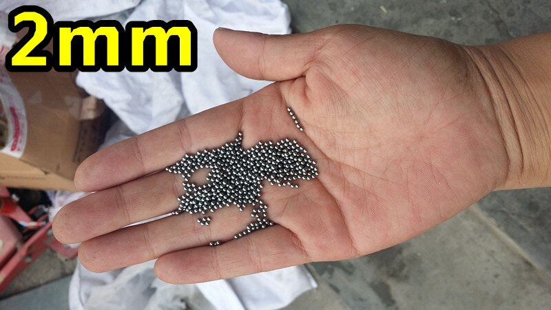 (1000 st/lot) diameter 2mm ljusglanseffekt 304 lagerkulor i rostfritt stål cykel stålkulor gör det själv 2mm diameter lagerkulor