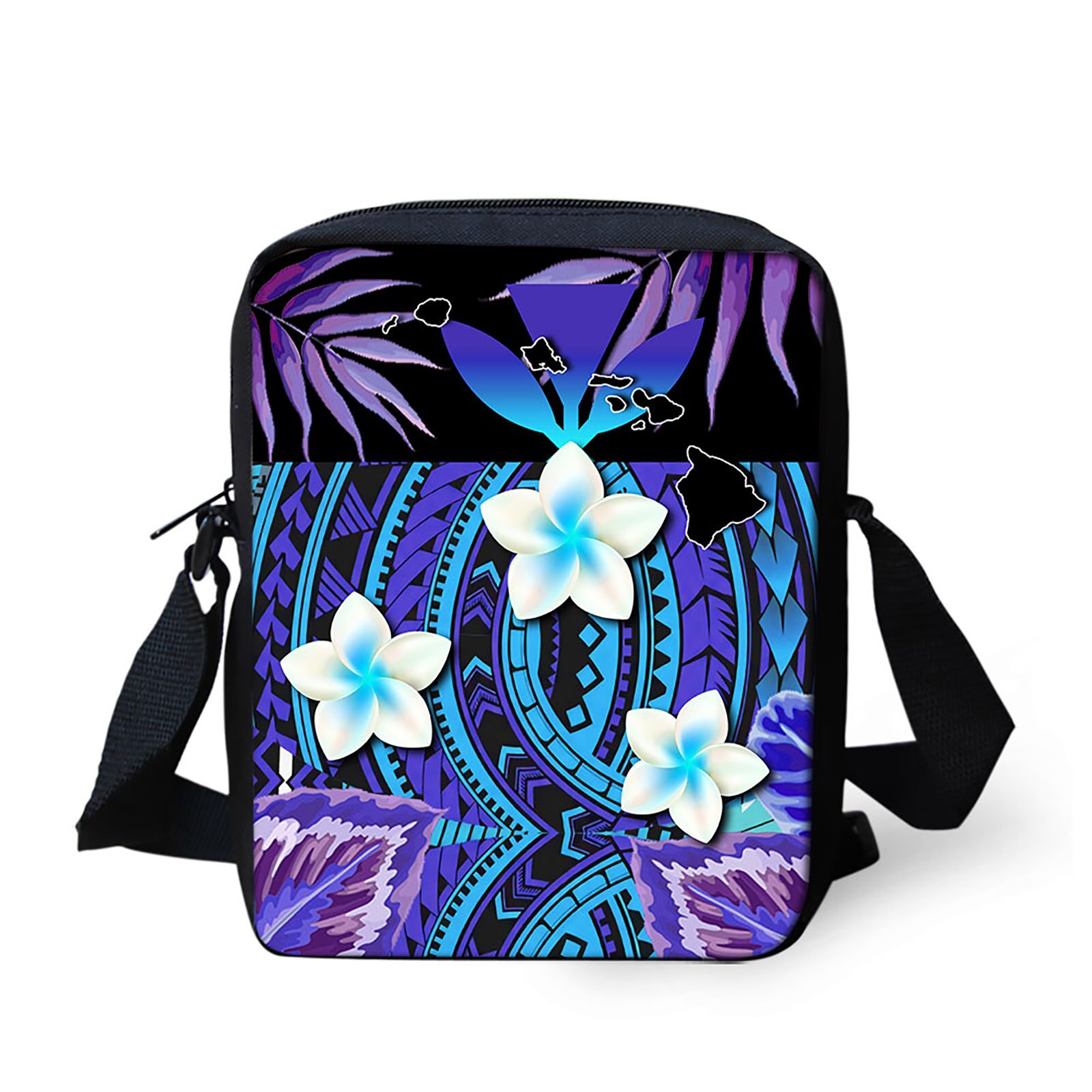 Polynesische Oceaan Schildpad Patroon Schouder Tas Voor Meisjes Crossbody Telefoon Tas Voor Jongens Telefoon Tas Boodschappentassen Mochila: ALP2629E