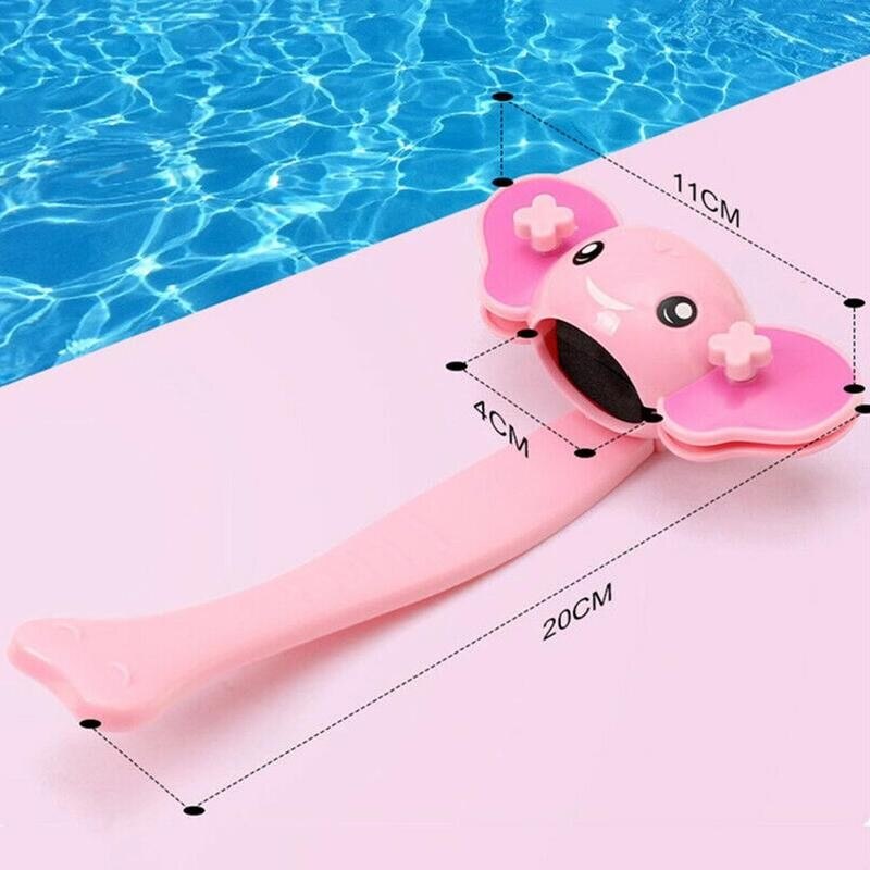 Schlecht Wasserhahn Verlängerung Kind freundlicher Hand Waschen Gerät Erweiterung klopfen Griff Waschbecken Schlecht Wasser Erweiterung Verlängerung Zugriffs I0D0