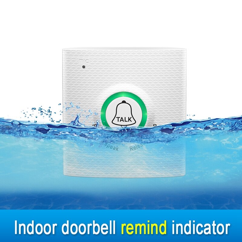 2.4G Wireless Intercom Doorbell Voice 2-Way Intercom Doorbell For Home Security Access Control System Intercom Doorbell