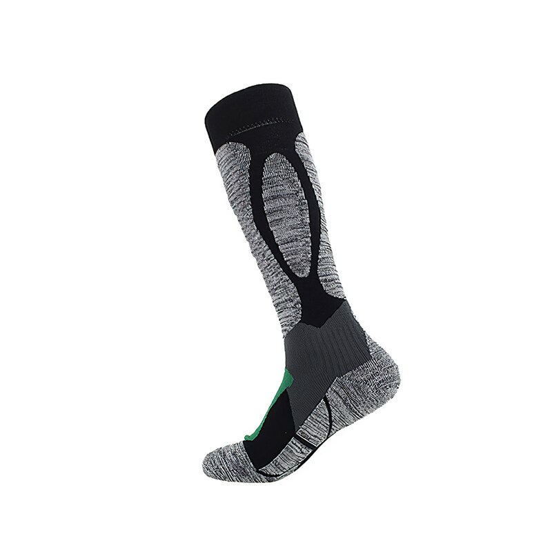 Professionele Ski Sokken Dikke Sport Antislip Duurzaam Skateboard Handdoek Bodem Sokken Goede Elasticiteit En Ademend Comfortabel: dark green