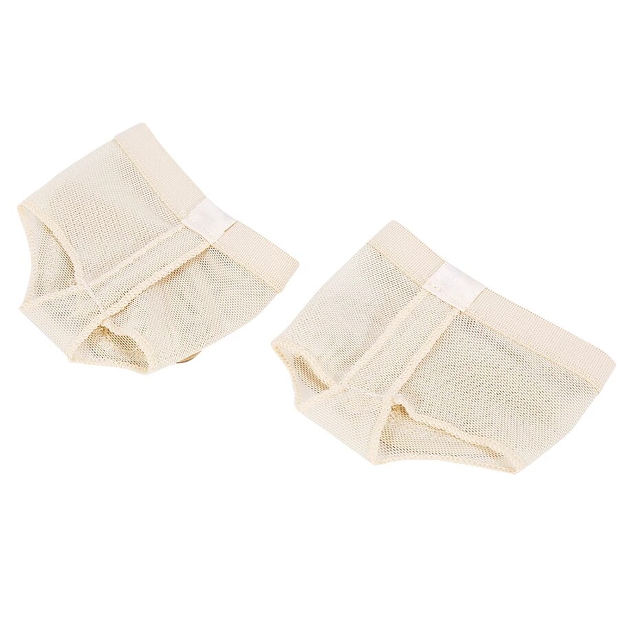 2 stuks/paar ritmische ballet drill danspoot schoenen gymnastiek voet teenslippers elastische zachte dansschoenen halve zool accessoires unisex
