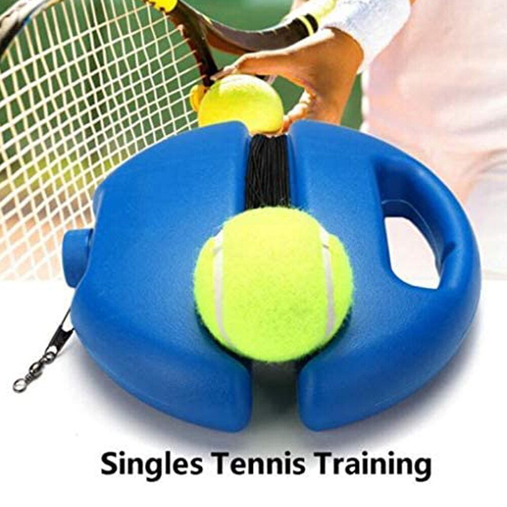 Tennis Praktijk Trainer Enkele Zelf-Studie Tennis Training Tool Oefening Rebound Bal Plint Sparring Apparaat Tennis Accessorie