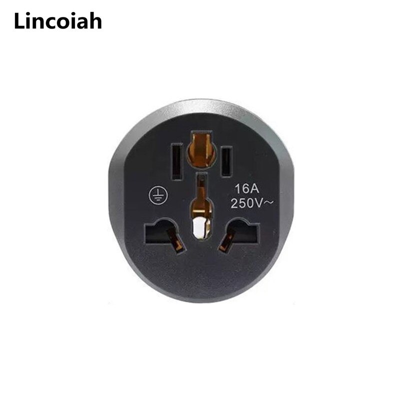 EU Adapter Universal EU Converter 2 Round Pin Socket AU US UK CN To EU Wall Socket AC 16A 250V Travel Adapter