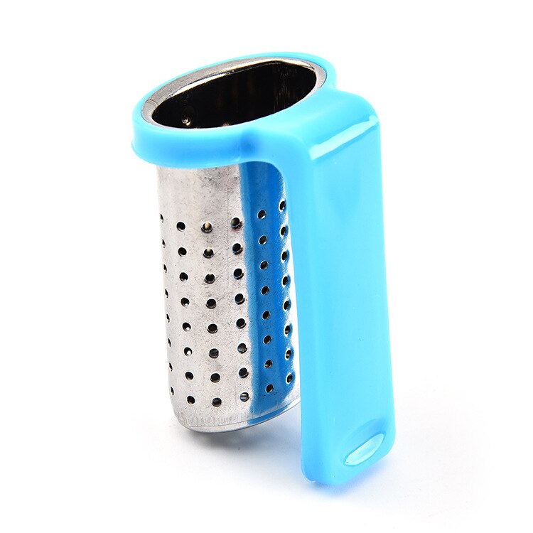 Stainless Steel Tea Strainers Diffuser Herbal Spice Strainer Loose Leaf Tea Bags With Handle Tea Maker Strainer Home Tea Set: 02
