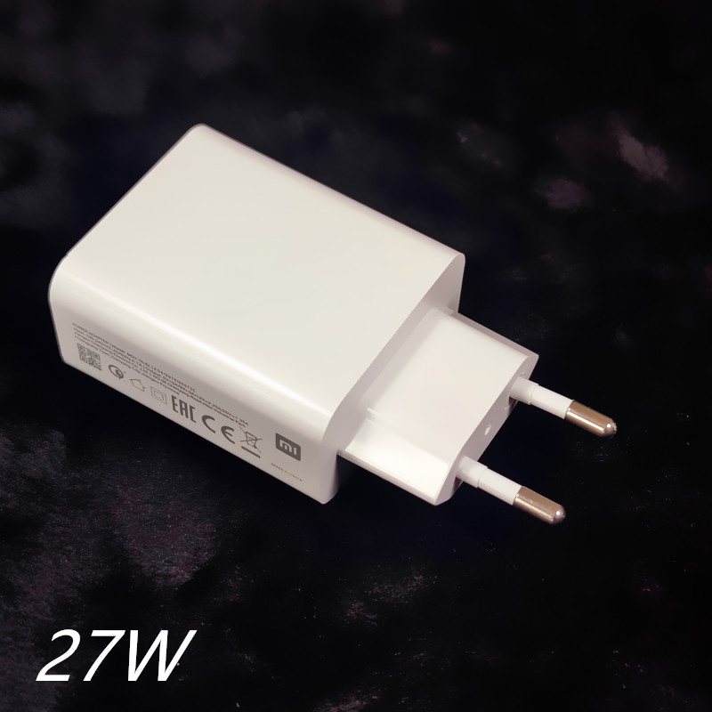Oryginalna bezprzewodowa ładowarka Xiaomi 20W turbosprężarka opłata 27W ue adapter dla Mi 9 10 zawodowiec mieszać 2S mieszać 3 Qi EPP10W dla iPhone XS XR XS MAX: tylko 27W EU ładowarka