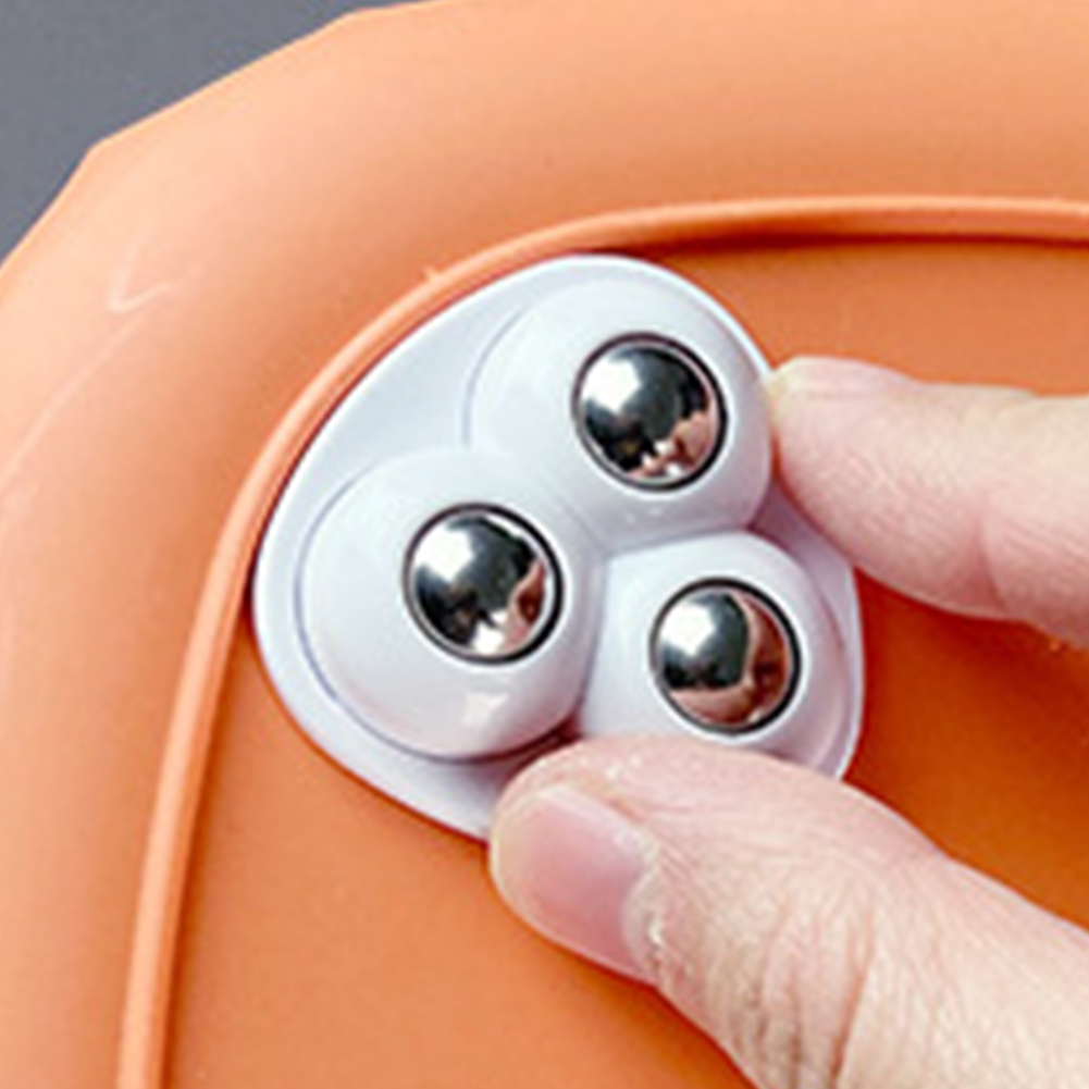 Mini ruedas giratorias autoadhesivas de 20 piezas, rueda Universal de acero inoxidable, polea de rotación de 360 grados para cubo de basura de muebles