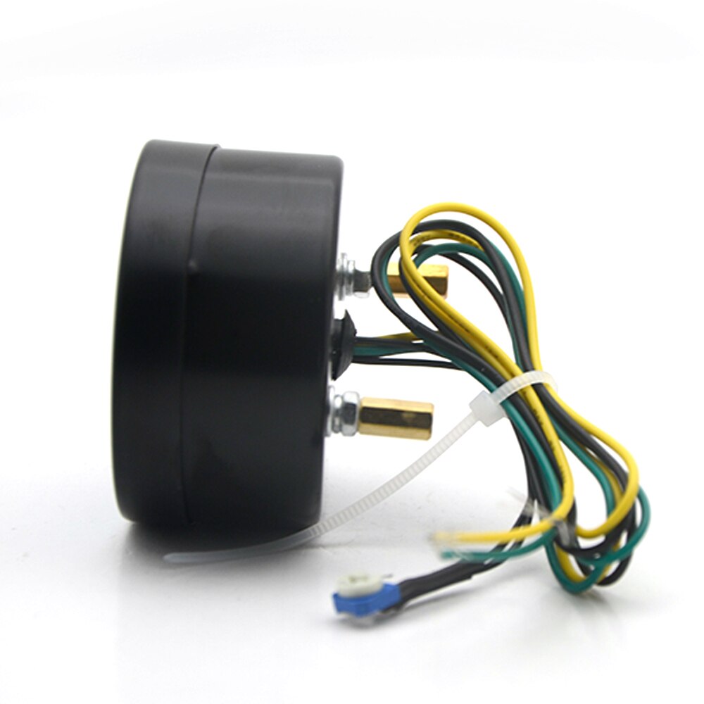 Depotuning 2 "52mm carro da motocicleta calibre de combustível led nível combustível moto medidor sensor 12v/24v liga alumínio estilo do carro