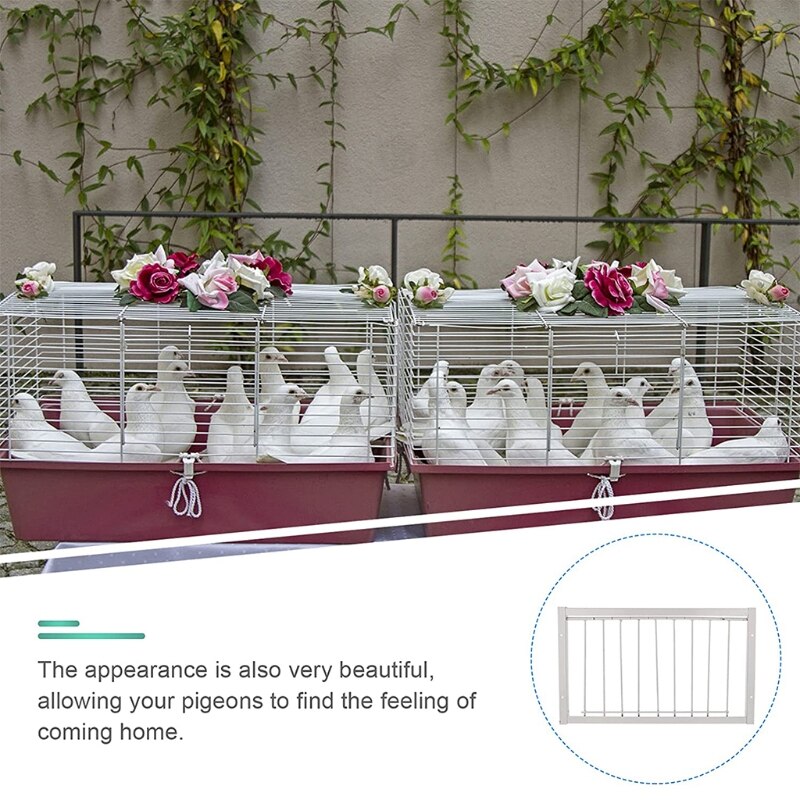 Pigeon Door Wire Bars Frame T-Trap Entrance Trapping Doors Loft Supplies for Show Pigeons Carrier Pigeons Race Pigeons Y5GB