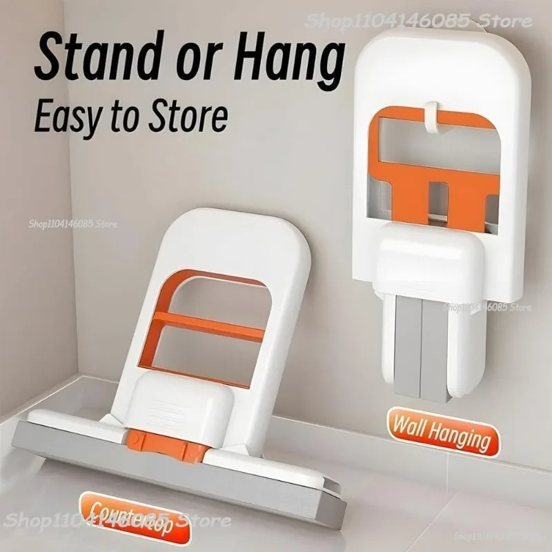 Mini-sponsmop Handvrije wasmoppen Mini draagbare superabsorberende dweil voor desktopvloer Badkamer Keuken Glas Autoreiniging