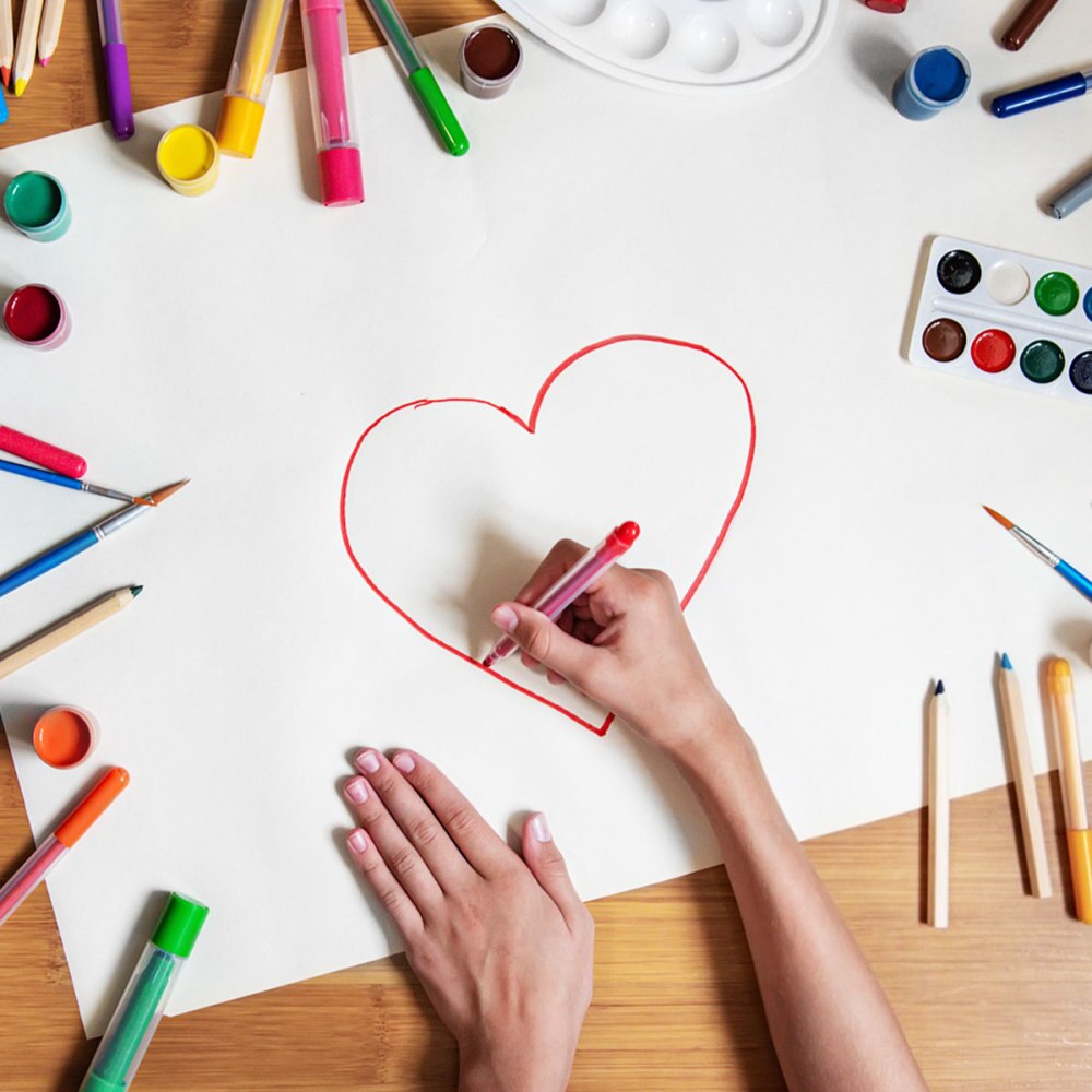 Rotolo Carta Da Disegno Bianco - 10m X 44cm, Per Cavalletti, Bambini, Artisti