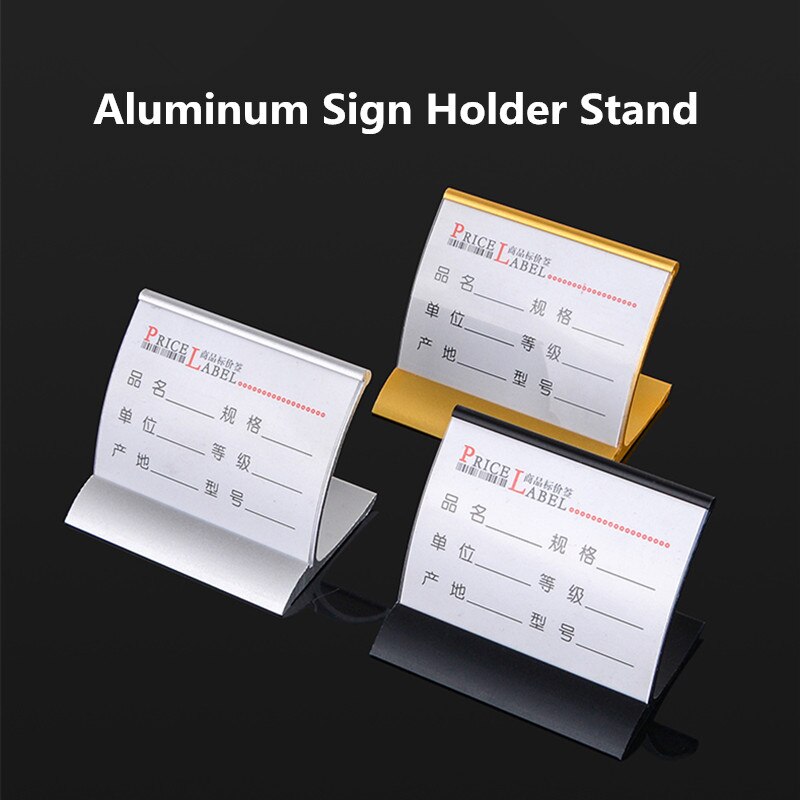 120*106mm Restaurants Table Menu Sign Holder Display Stand Desk Picture Photo Ad Frames Document Picture Flyer Holder Stand