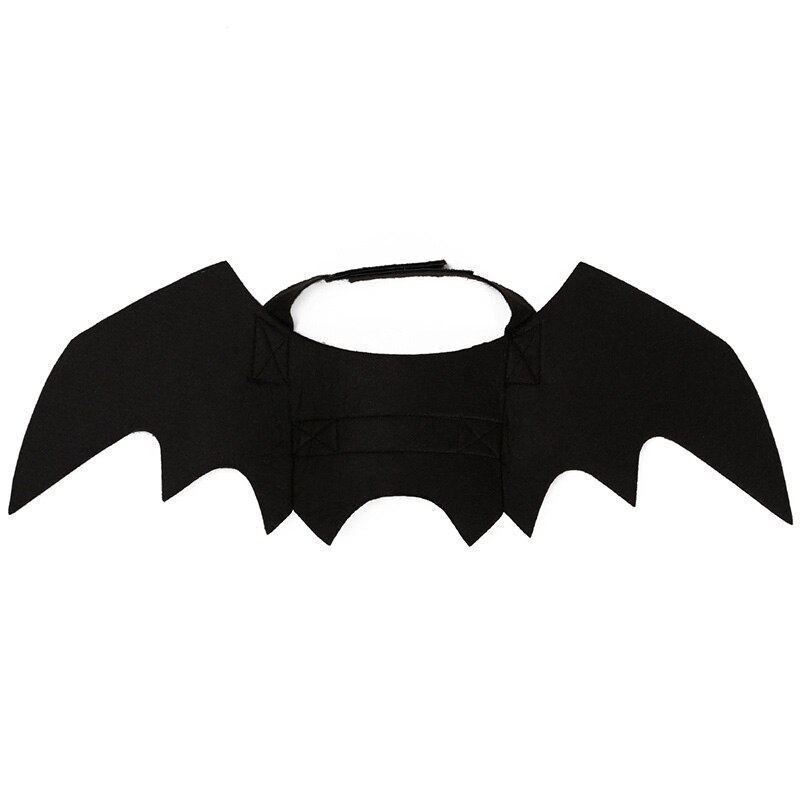 1Pc Halloween Pet Dog Costumes Bat Wings Black Cute Fancy Dress Cat Costume Pet Cosplay Clothing Cat Halloween Costume Bat Wings: Default Title