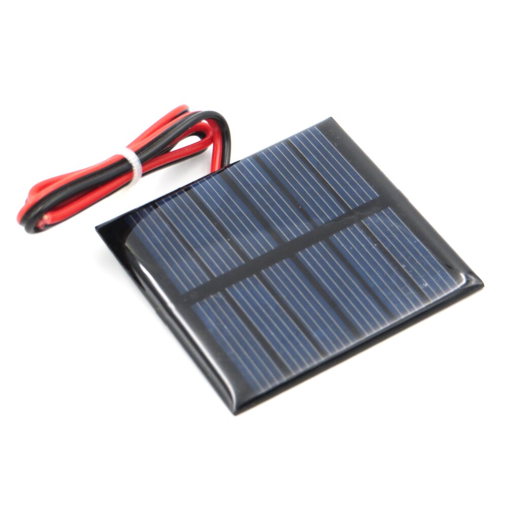 3 V 120mA 0.36Watt extend wire Solar Panel Polycrystalline Silicon DIY Battery Charger Small Mini Solar Cell cable toy 3V Volt