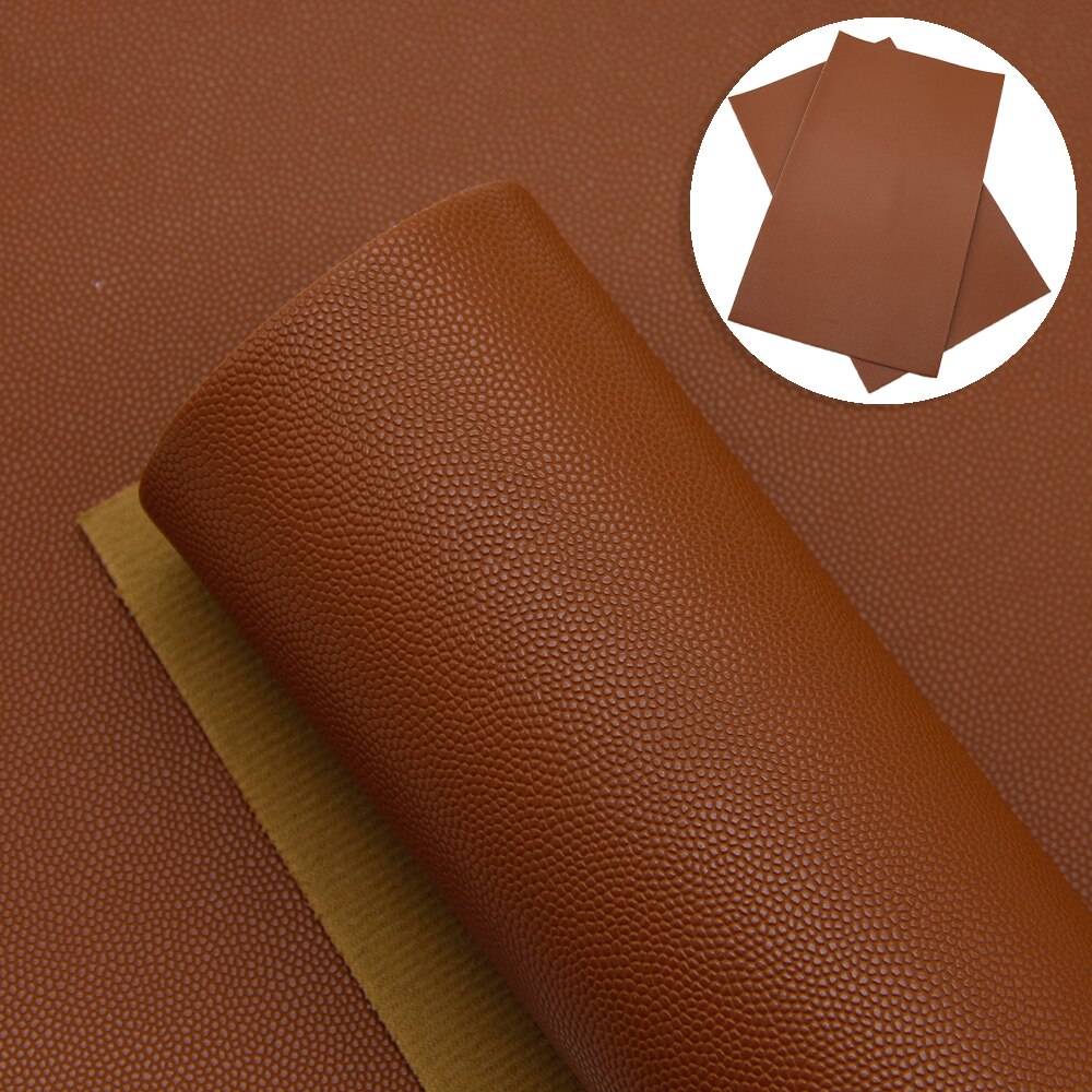 20*34cm ensfarvet syntetisk læder med basketball korn, håndlavede materialer til fremstilling af håndtaske ,1 yc 8106: 1095220004
