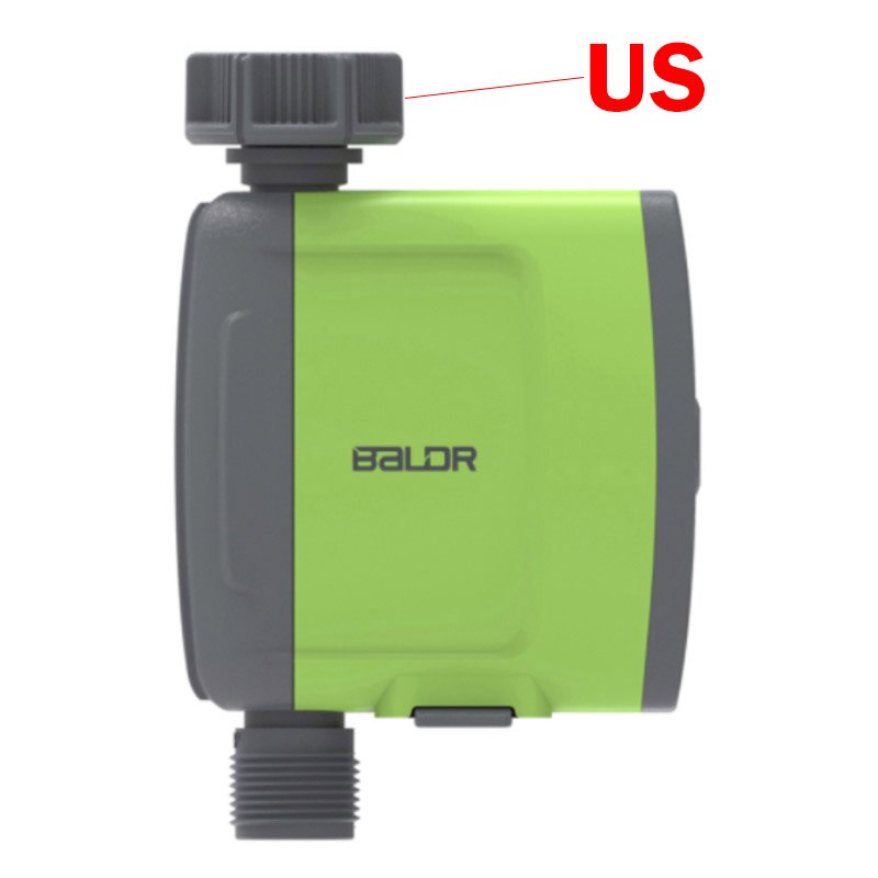 Programmable Bluetooth Water Timer Hose Faucet Timer Garden Soil Moisture Flow Meter Outdoor Automatic Watering Sprinkler System: US(NH Thread)