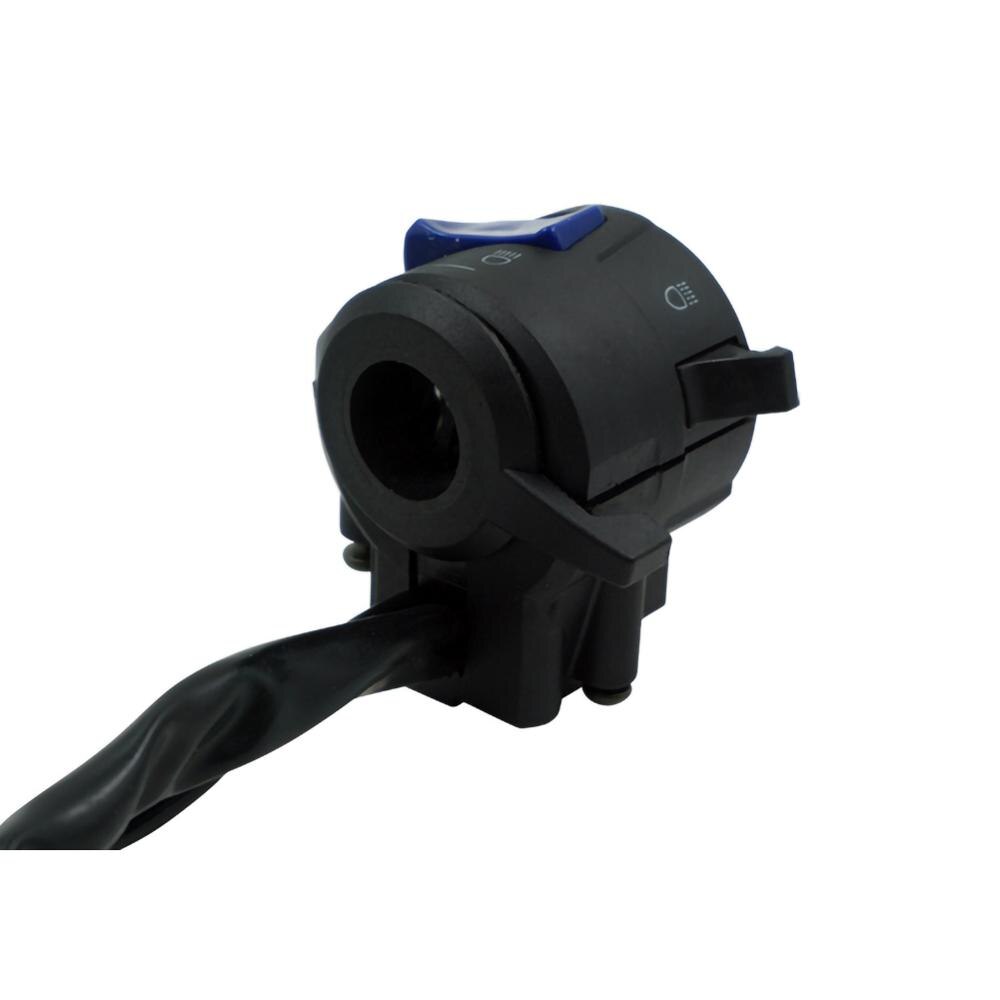 Moto guidon klaxon clignotant phare allumage interrupteur de commande de puissance assemblage universel 7/8 ''22MM