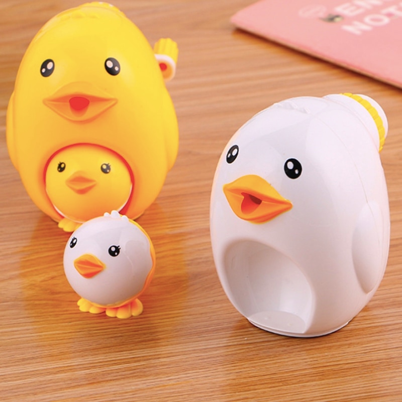 Sacapuntas bonito para pollito, cuchillo cortador, promocional, papelería, estudiante, dibujos animados, para niños y estudiantes