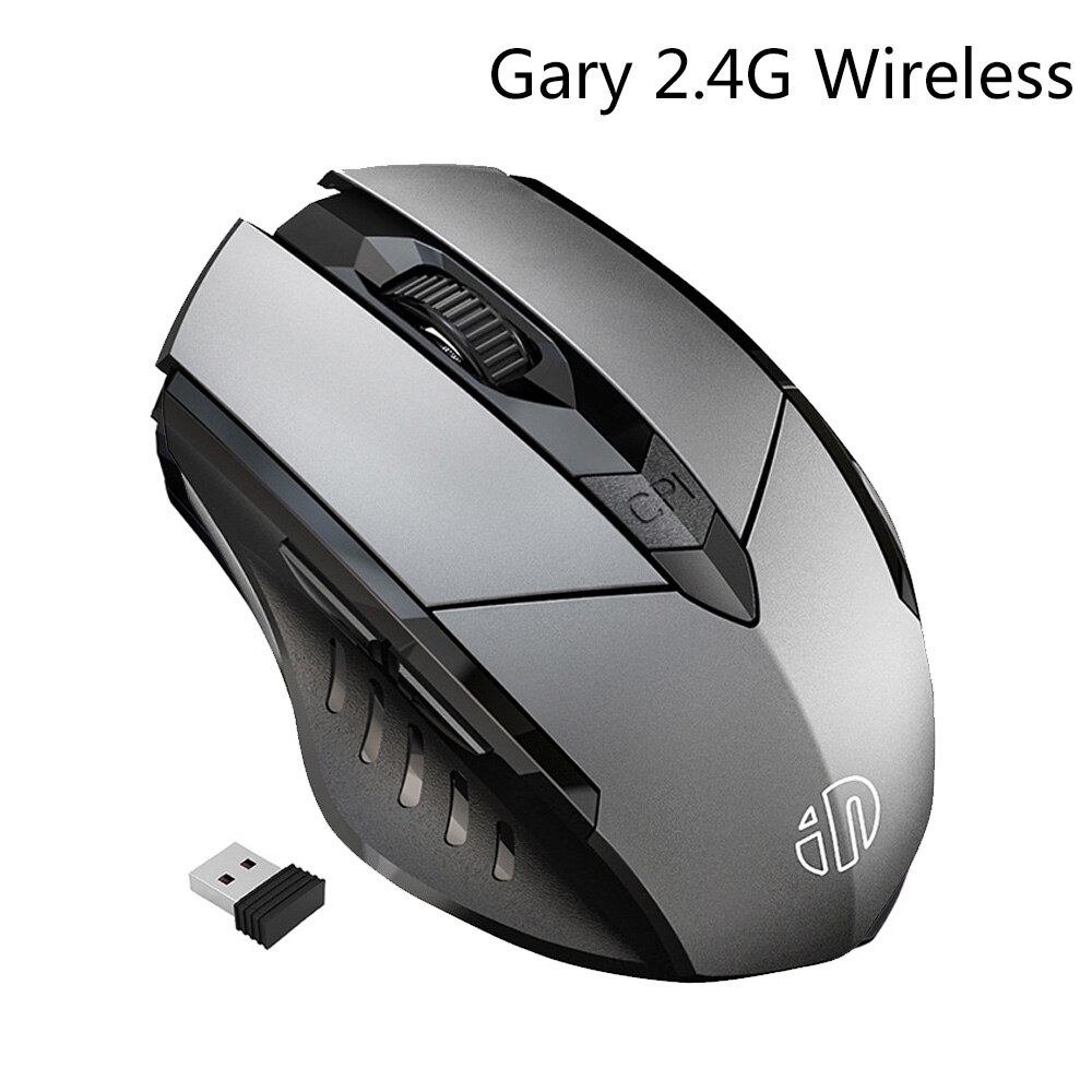 Mouse Wireless Ricaricabile Vemfay | Doppia Modalità 2.4G E Bluetooth 5.2 | 1600 DPI Regolabili | Silenzioso Per PC/Mac
