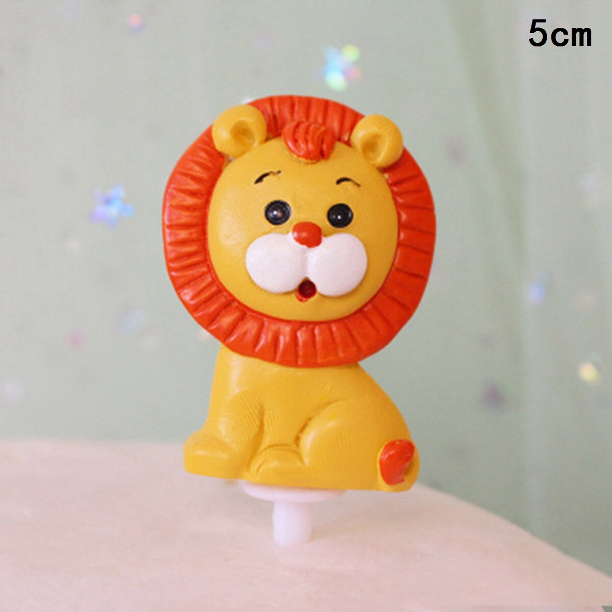 Happy Birthday Cake Topper Jungle Safari Animals Cake Decor Lion 1St Birthday Baby Shower Happy bIrthday Party Decor: Deep Sapphire