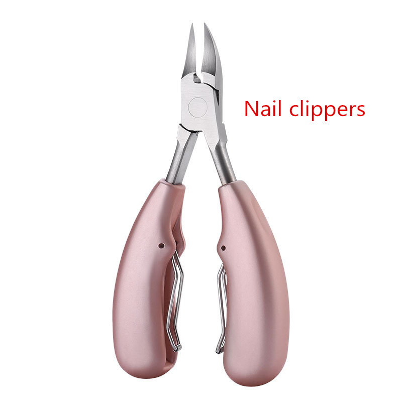 Cortaúñas para pies, alicates para cutículas, tijeras para dedos de los pies, recortador de boca de águila, herramientas para el cuidado de la corrección de uñas de paroniquia, 1 ud.