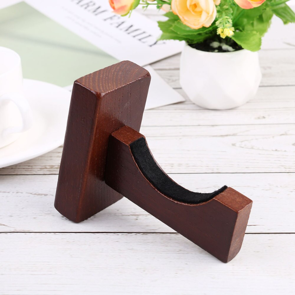 Baseball Bat Display Rack Wall Mounted Bat Holder Bamboo Bat Display Case for Placing Baseball Bat Softball Bat Hockey Stick (Br