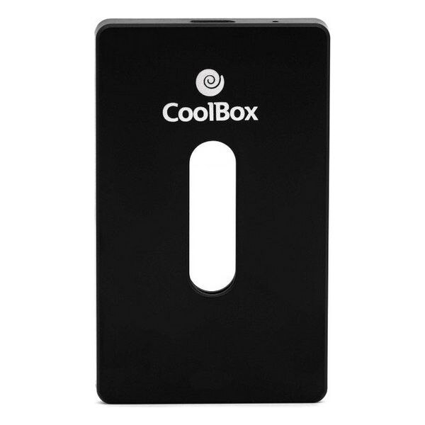 Behuizing Voor Harde Schijf Coolbox COO-SCS-2533 Zwart